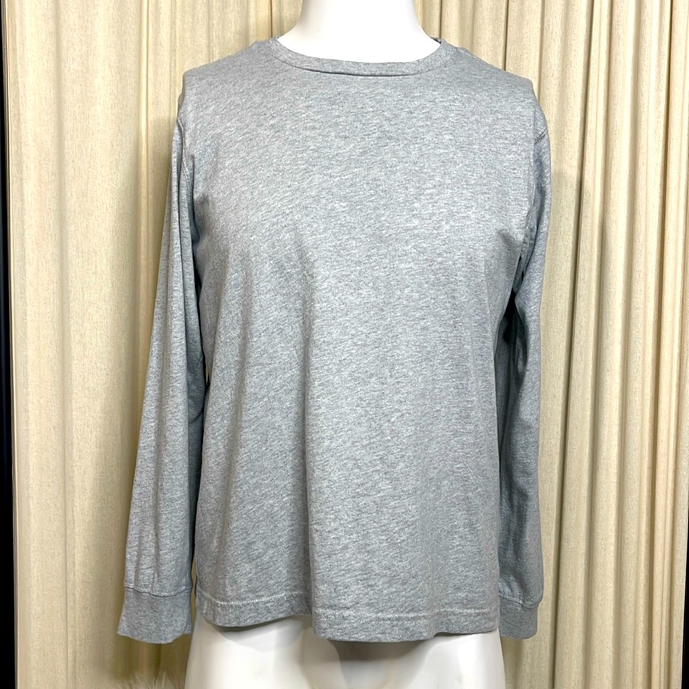 ❗️DONATED❗️ EXCELLENT CONDITION! GEORGE HEATHER GREY SOFT LONG SLEEVE TEE M - Picture 1 of 10